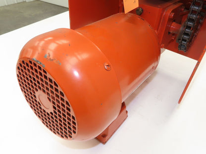 Saturn 4 Ton Bridge Crane Trolley Drive Tractor 460V 3PH 55 FPM 8000 Lb