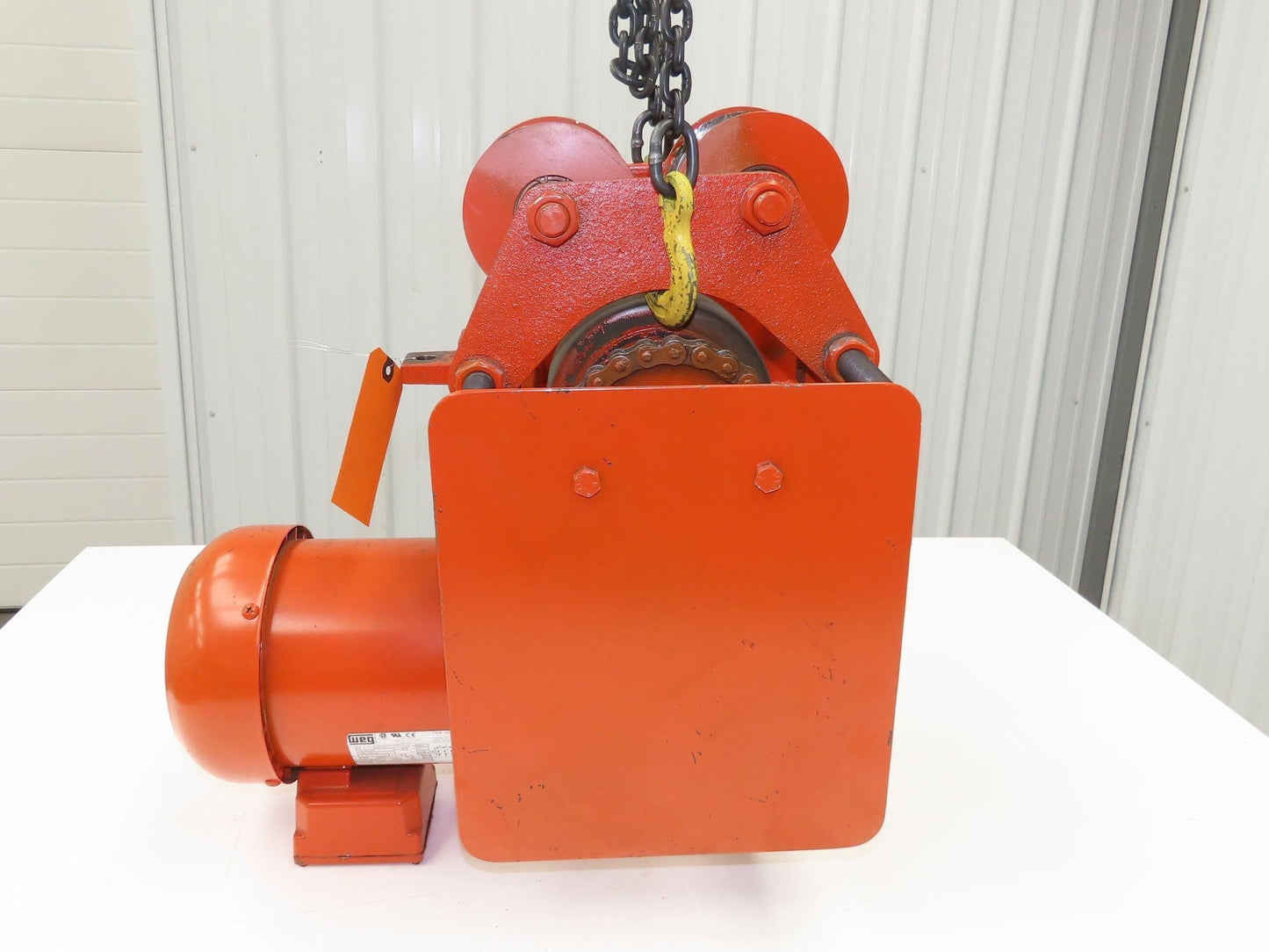 Saturn 4 Ton Bridge Crane Trolley Drive Tractor 460V 3PH 55 FPM 8000 Lb