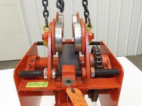 Saturn 4 Ton Bridge Crane Trolley Drive Tractor 460V 3PH 55 FPM 8000 Lb