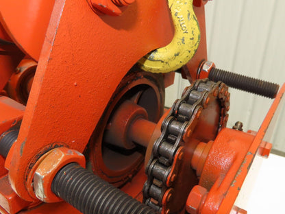 Saturn 4 Ton Bridge Crane Trolley Drive Tractor 460V 3PH 55 FPM 8000 Lb