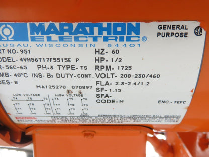 Saturn 4 Ton Bridge Crane Trolley Drive Tractor 460V 3PH 55FPM 8000Lb Soft Start