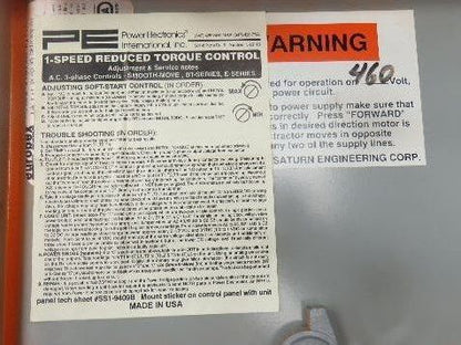 Saturn 4 Ton Bridge Crane Trolley Drive Tractor 460V 3PH 55FPM 8000Lb Soft Start