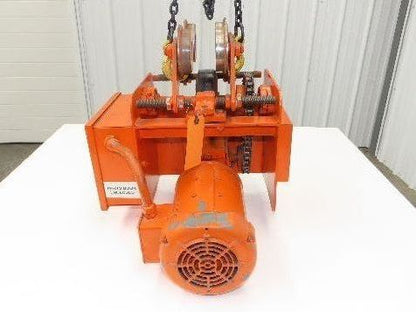Saturn 4 Ton Bridge Crane Trolley Drive Tractor 460V 3PH 55FPM 8000Lb Soft Start