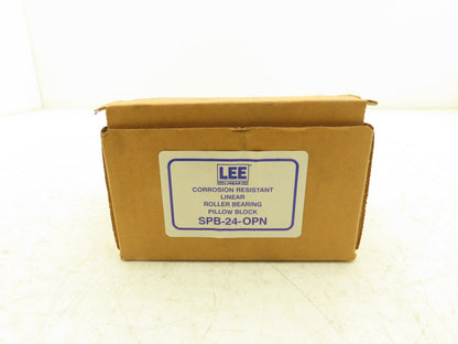 Lee SPB 24 OPN Linear Pillow Block Bearing 1.5" Bore