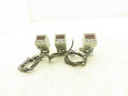 Yushin MPS-V3RC-G-YSN Digital Pressure Switch 10.8-30vdc 0-145psi Lot of 3