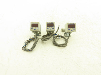 Yushin MPS-V3RC-G-YSN Digital Pressure Switch 10.8-30vdc 0-145psi Lot of 3
