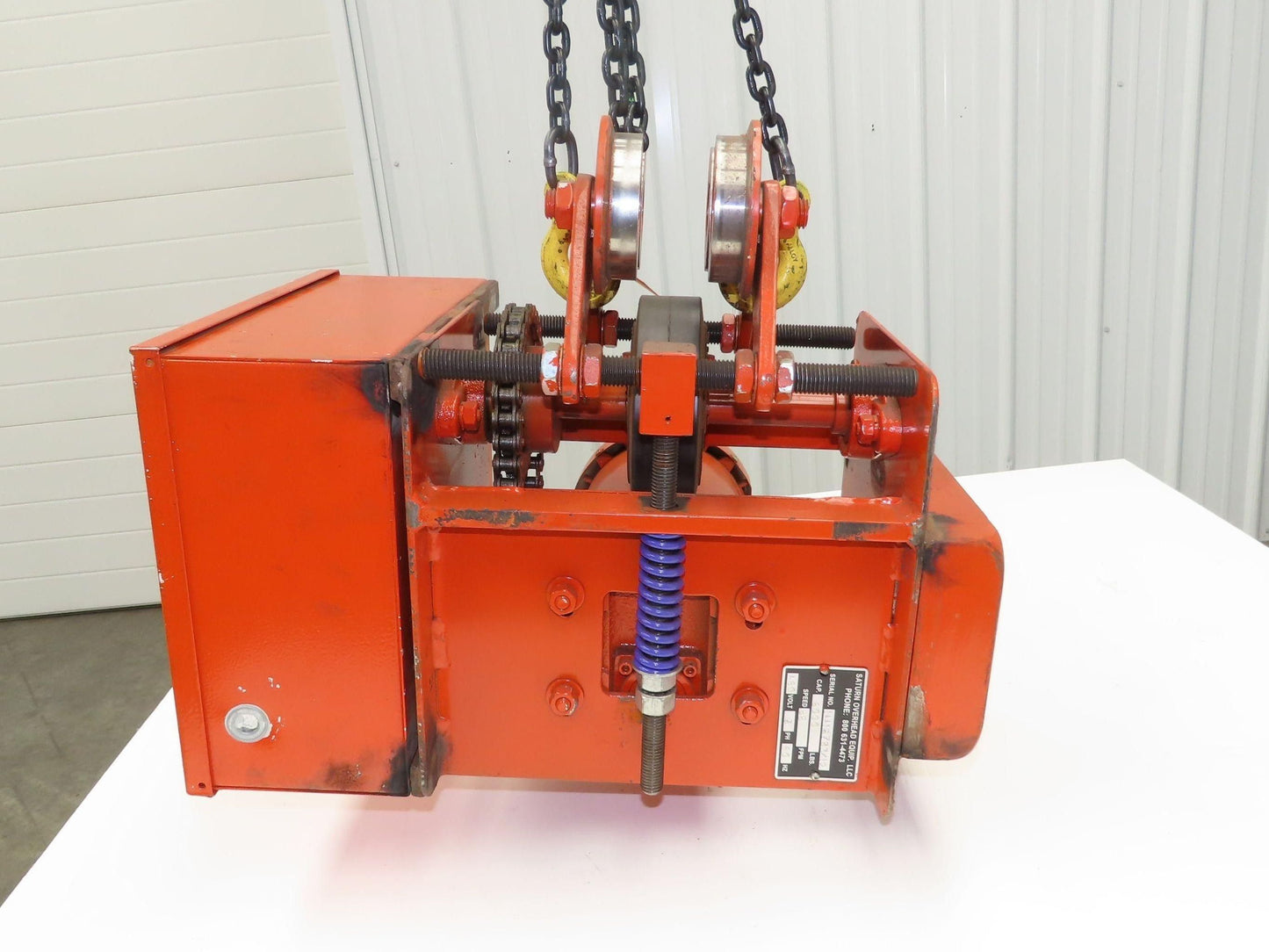 Saturn 3 Ton Bridge Crane Drive Tractor 6000Lb 460V 3PH VFD Variable Speed Drive