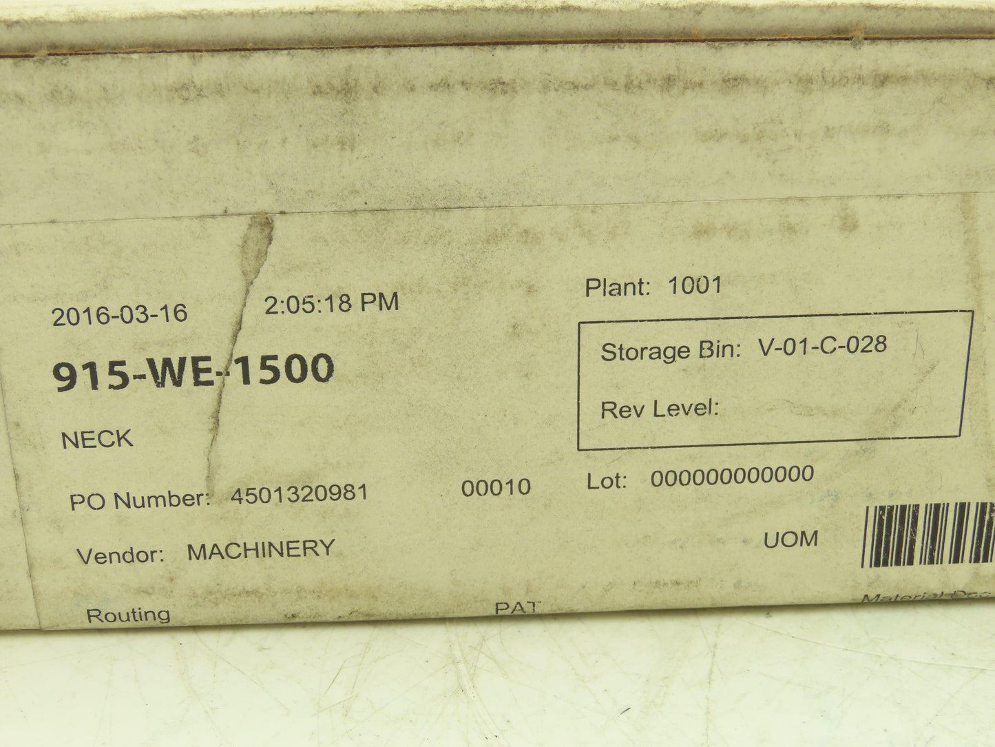 Tweco 60858 Welding Conductor Tube Neck Long Reach 60 Degree Lot of 3