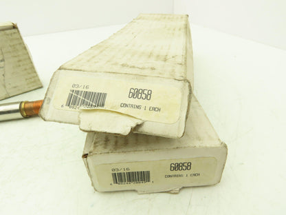 Tweco 60858 Welding Conductor Tube Neck Long Reach 60 Degree Lot of 3