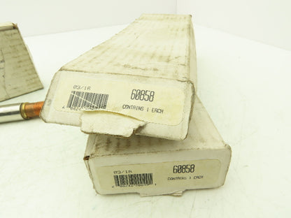 Tweco 60858 Welding Conductor Tube Neck Long Reach 60 Degree Lot of 3