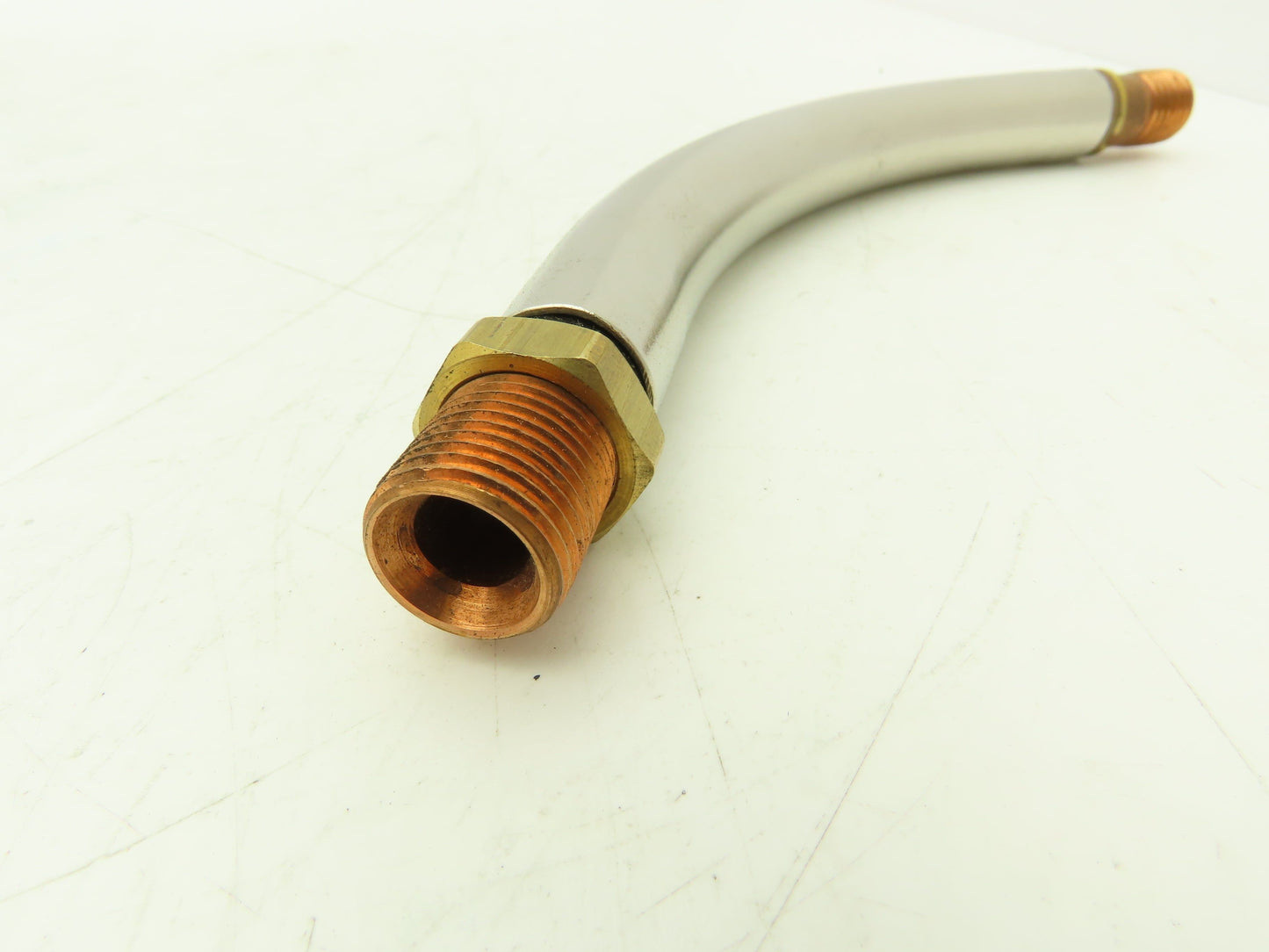 Tweco 60858 Welding Conductor Tube Neck Long Reach 60 Degree Lot of 3