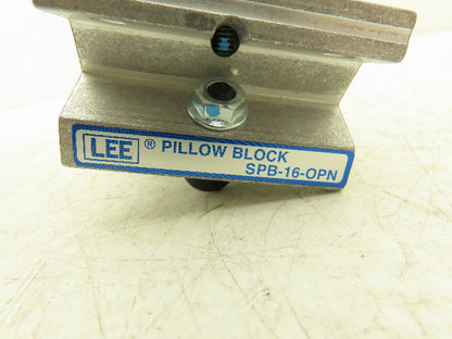 Lee SPB 16 OPN Linear Pillow Block Bearing 1" Bore