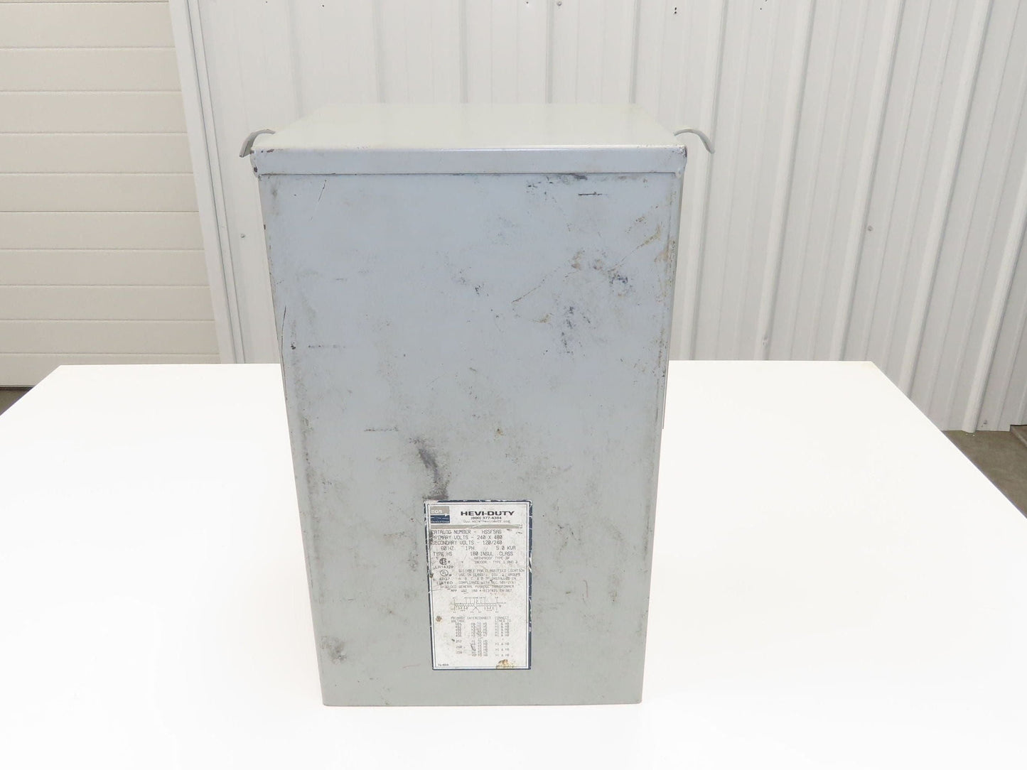 Sola Hevi-Duty HS5F5AS Wall Mount Transformer 5KVA 240x480V - 120/240V 1PH 3R