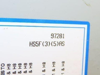 Sola Hevi-Duty HS5F5AS Wall Mount Transformer 5KVA 240x480V - 120/240V 1PH 3R