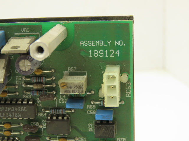 Miller Electric 189124 Printed Circuit Board Card Assembly Interface Miller Weld