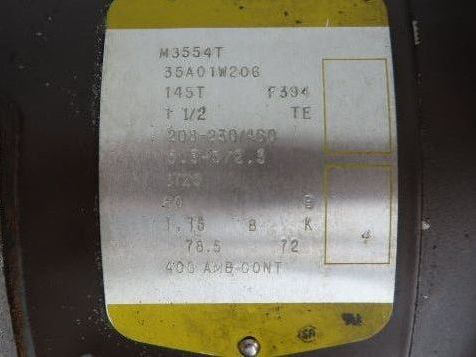 Procunier Size 3 Drill Press Tapping Head 1/2"Steel Capacity 230/460V 3Ph
