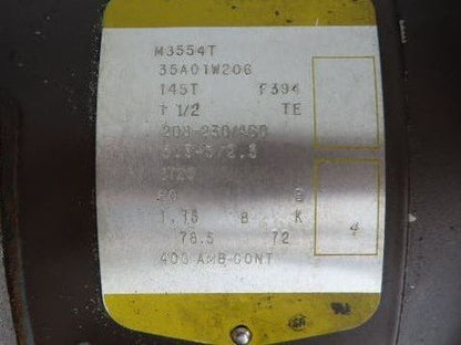 Procunier Size 3 Drill Press Tapping Head 1/2"Steel Capacity 230/460V 3Ph
