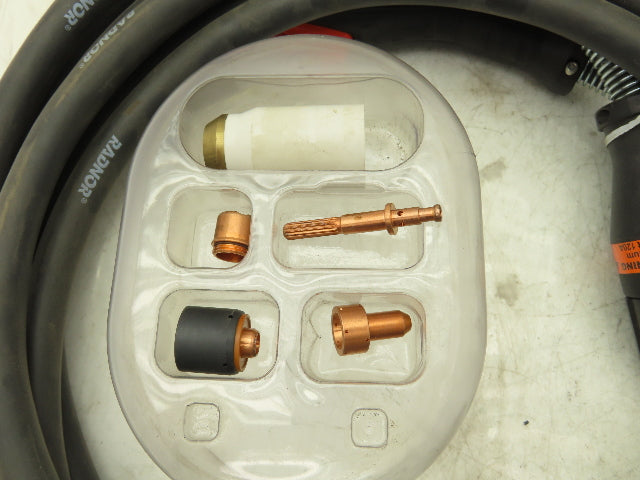 Radnor 64006501 Mastercut Plasma Cutting Torch MC100 ATC 20' Bonus Shield Cap