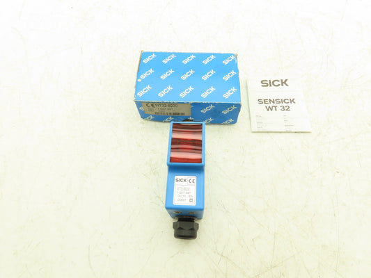 Sick WT32-B230 Photoelectric Proximity Switch 10-30vDC 100mm-2m Range