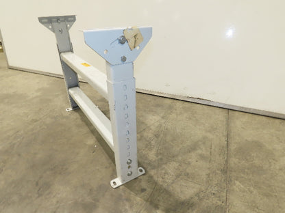 Hytrol MS-6 30"W Conveyor Leg Stationary Floor Support 23-5/8" to 35-5/8"H White