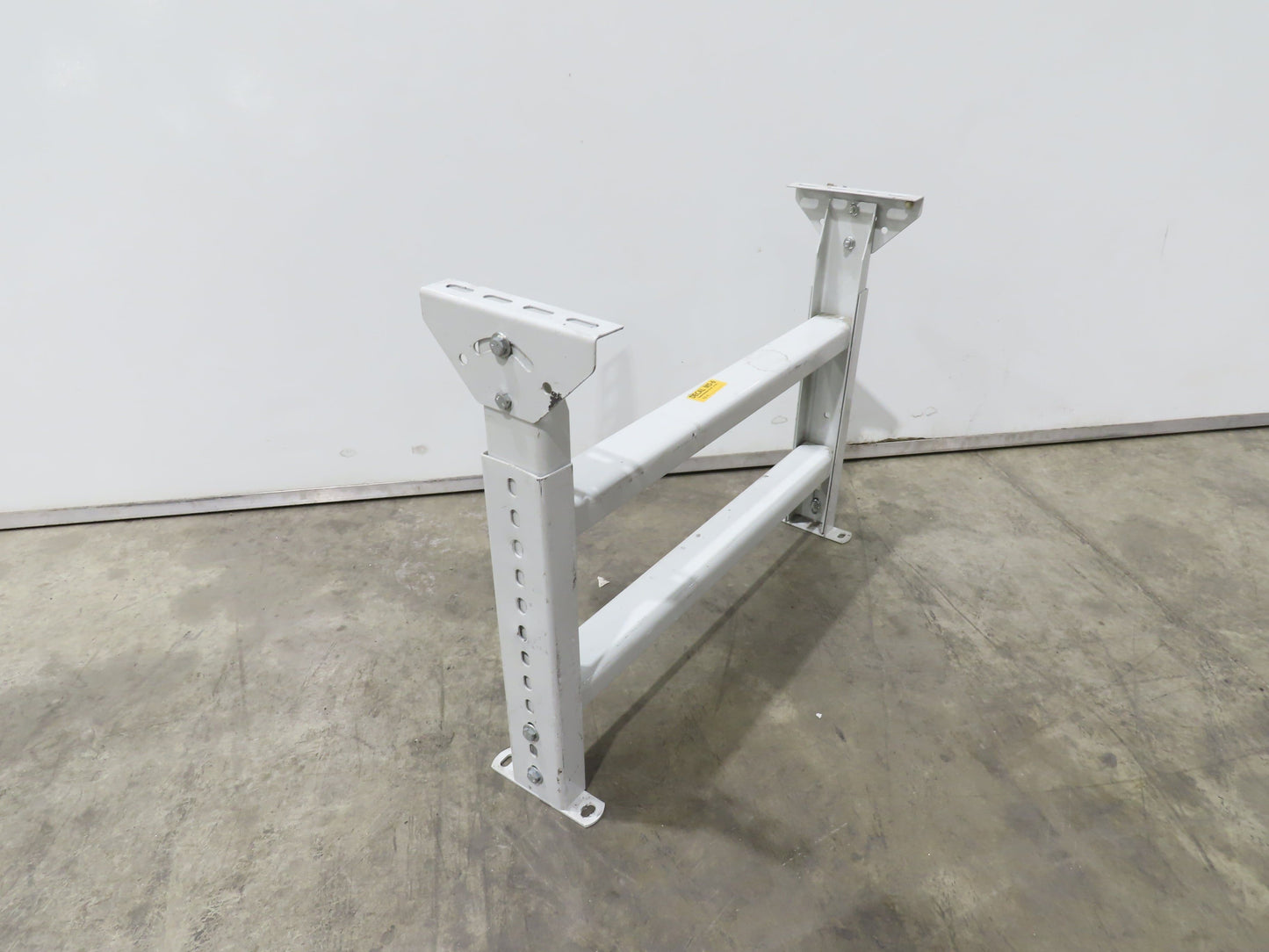 Hytrol MS-6 30"W Conveyor Leg Stationary Floor Support 23-5/8" to 35-5/8"H White