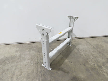 Hytrol MS-6 30"W Conveyor Leg Stationary Floor Support 23-5/8" to 35-5/8"H White