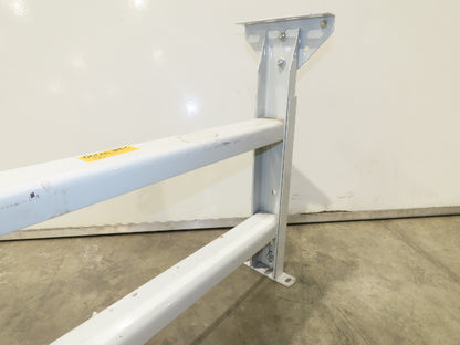Hytrol MS-6 30"W Conveyor Leg Stationary Floor Support 23-5/8" to 35-5/8"H White