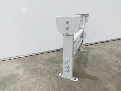 Hytrol HPS-7 31"W Conveyor Leg Stationary Floor Support 25-5/8" to 31-5/8" WHITE