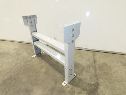 Hytrol HPS-7 31"W Conveyor Leg Stationary Floor Support 25-5/8" to 31-5/8" WHITE