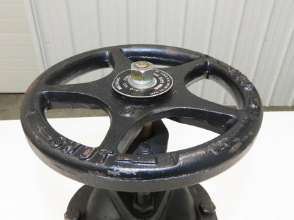 Milwaukee Valve 2882-M 3" Gate Valve 200psi WOG Non-Rising Stem 8" Wheel