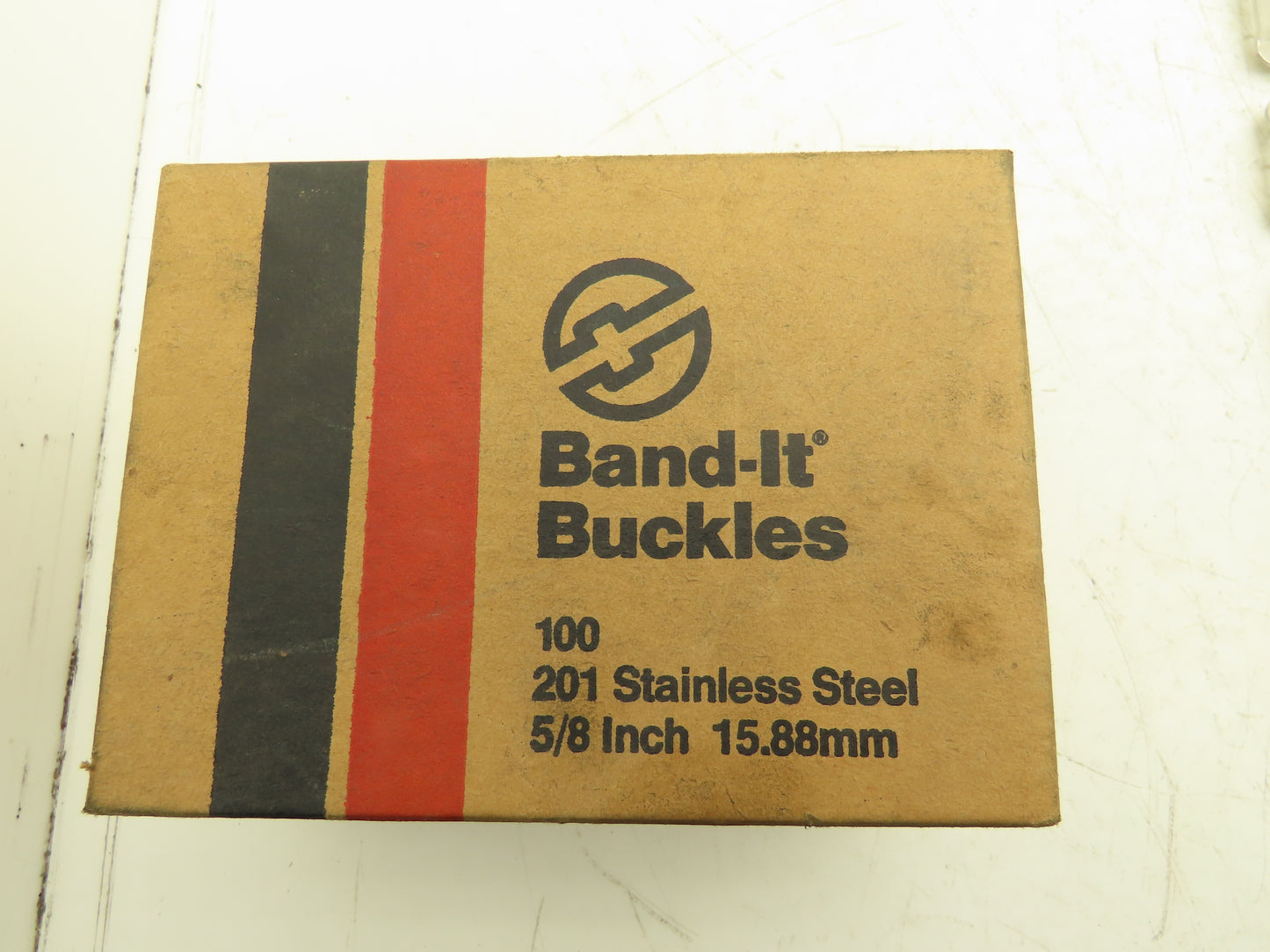 Band-It C255 EDP 13255 Buckles 5/8" 201 Stainless Steel Lot of 90