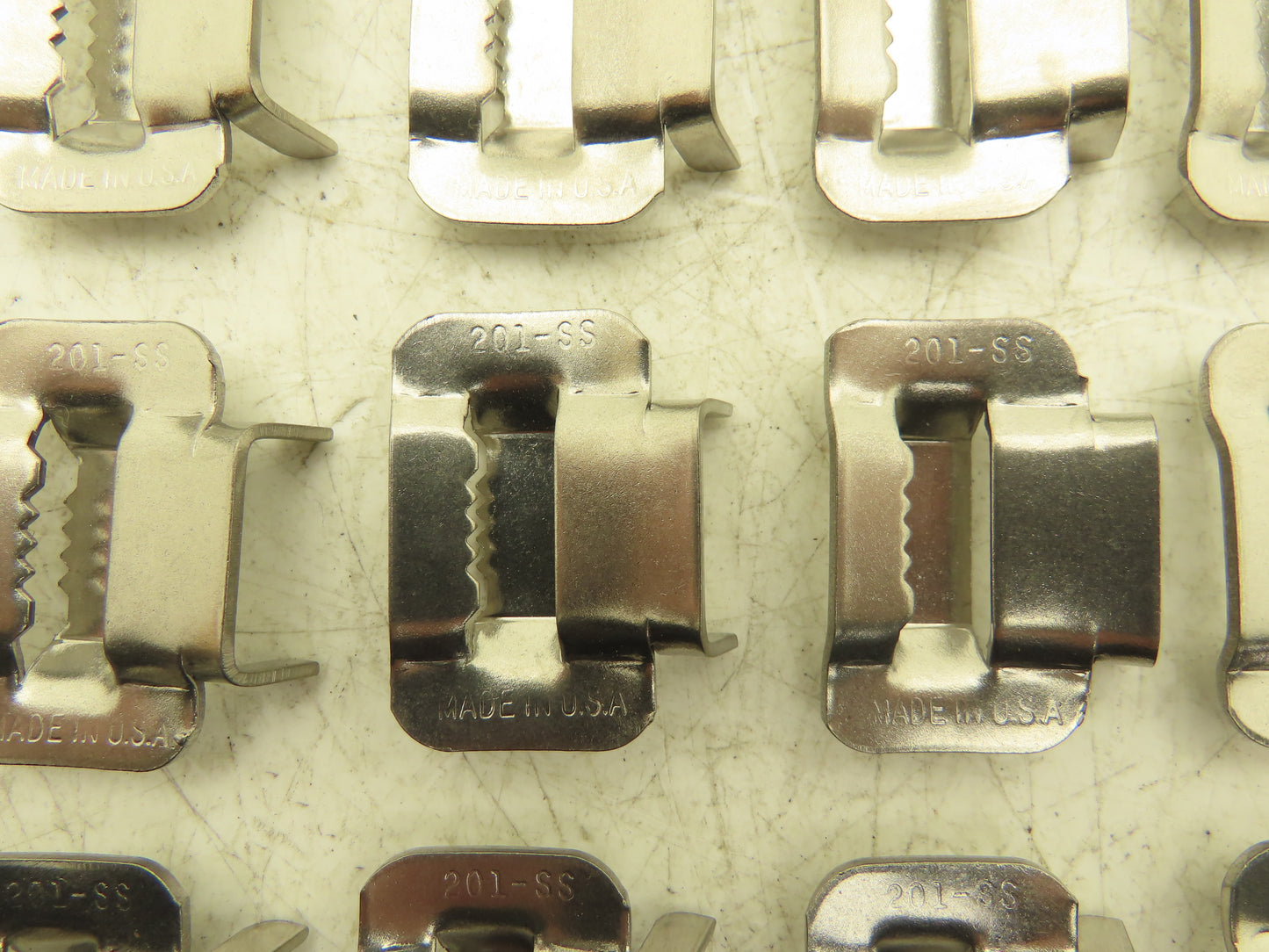 Band-It C255 EDP 13255 Buckles 5/8" 201 Stainless Steel Lot of 90