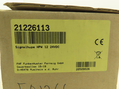 Funke+Huster-Fernsig HPW 12 Signaling Horn Siren Hooter 24VDC IP55 108dB