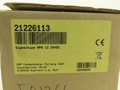 Funke+Huster-Fernsig HPW 12 Signaling Horn Siren Hooter 24VDC IP55 108dB