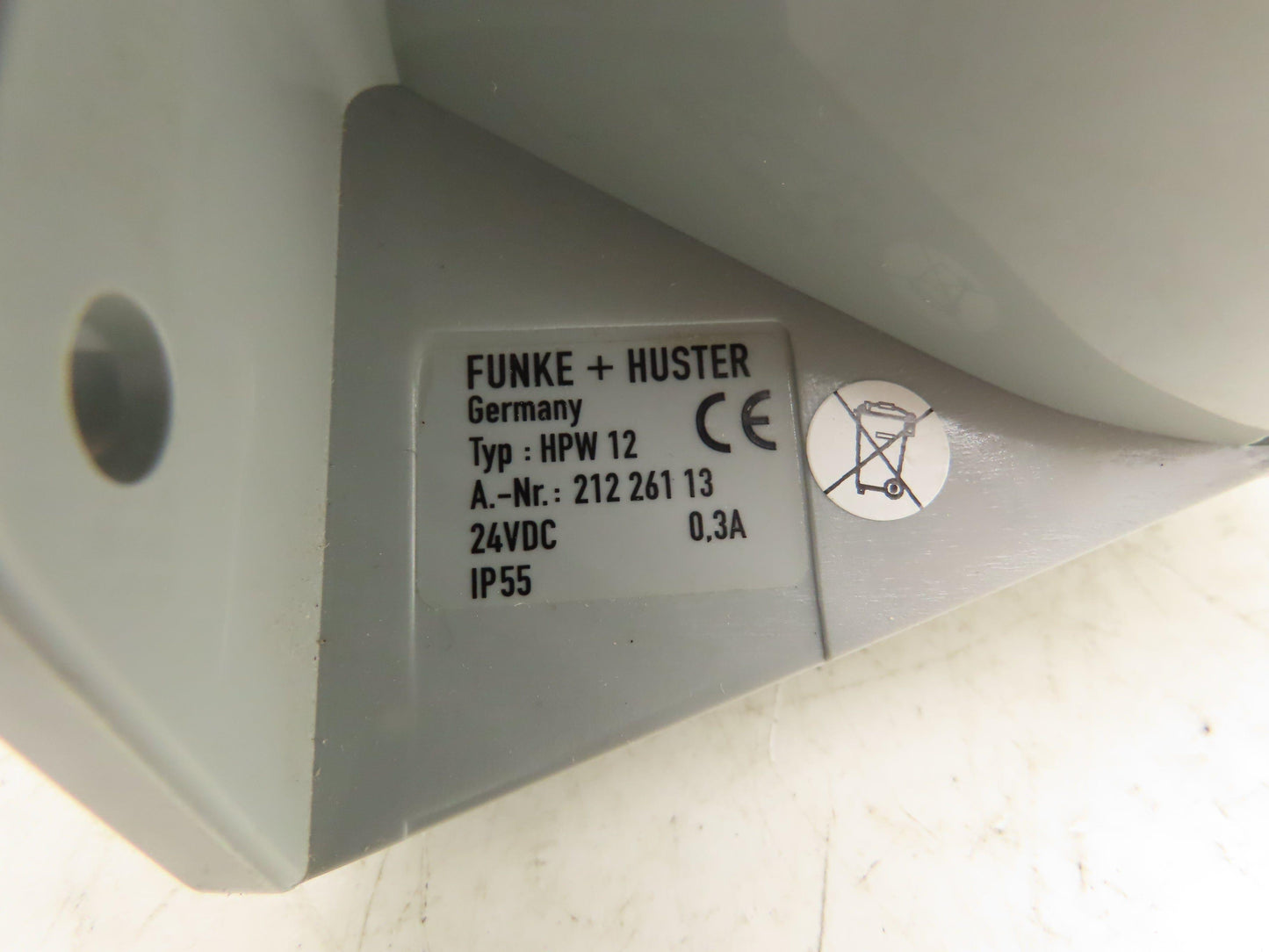 Funke+Huster-Fernsig HPW 12 Signaling Horn Siren Hooter 24VDC IP55 108dB