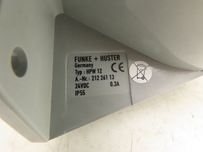 Funke+Huster-Fernsig HPW 12 Signaling Horn Siren Hooter 24VDC IP55 108dB