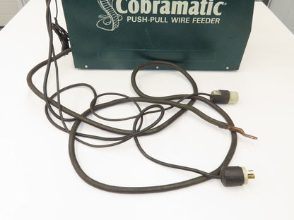 Cobramatic 150-005 Push Pull Wire Feeder GMAW 115VAC Miller Plug Broken Switch