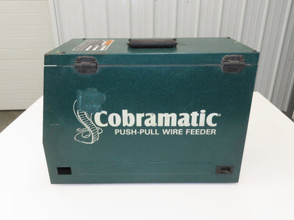 Cobramatic 150-005 Push Pull Wire Feeder GMAW 115VAC Miller Plug Broken Switch