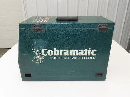 Cobramatic 150-005 Push Pull Wire Feeder GMAW 115VAC Miller Plug Broken Switch