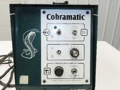 Cobramatic 150-005 Push Pull Wire Feeder GMAW 115VAC Miller Plug Broken Switch