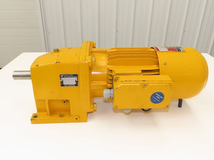 Nord SK22VL-90L/4BRE16TF Brake Gearmotor 1.5kW 230/460V 12:1 Ratio 138rpm Inline