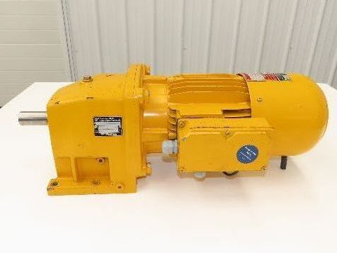 Nord SK22VL-90L/4BRE16TF Brake Gearmotor 1.5kW 230/460V 12:1 Ratio 138rpm Inline