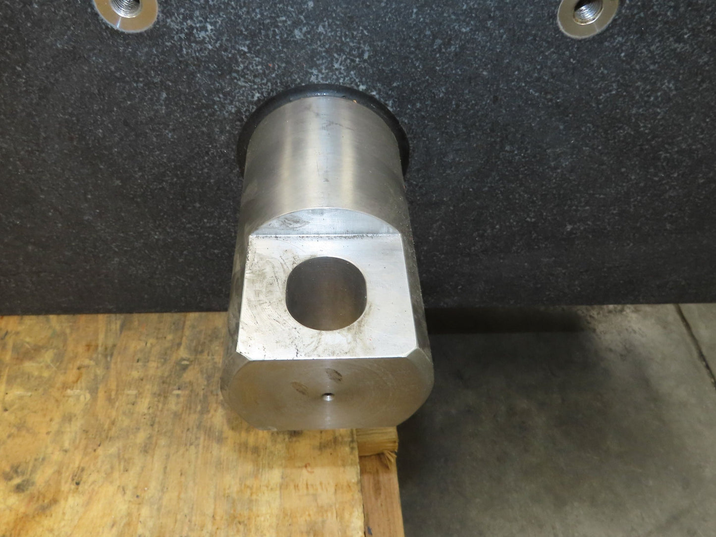 Industrial Granite Machine Block 71.25"L x 9.5" x 12" Flat Surface Inspection