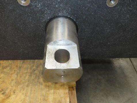 Industrial Granite Machine Block 71.25"L x 9.5" x 12" Flat Surface Inspection