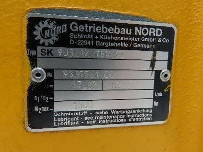 Nord SK 9032AZ IEC-90 Helical Gear Drive 47.87 Reducer 50mm Hollow Shaft Gearbox