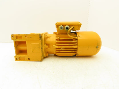 Nord SK02 VL71L/4BRE8WU Inline Gearmotor .25kW 230/460V 3PH 29.6:1 56rpm w/Brake