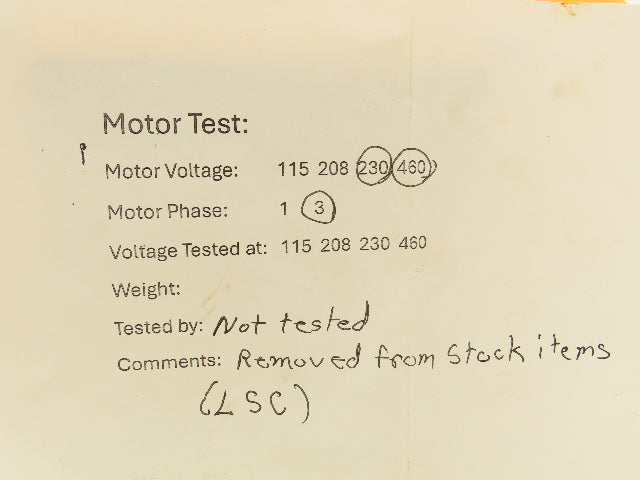 Nord SK02 VL71L/4BRE8WU Inline Gearmotor .25kW 230/460V 3PH 29.6:1 56rpm w/Brake
