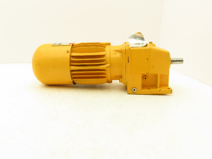 Nord SK02 VL71L/4BRE8WU Inline Gearmotor .25kW 230/460V 3PH 29.6:1 56rpm w/Brake