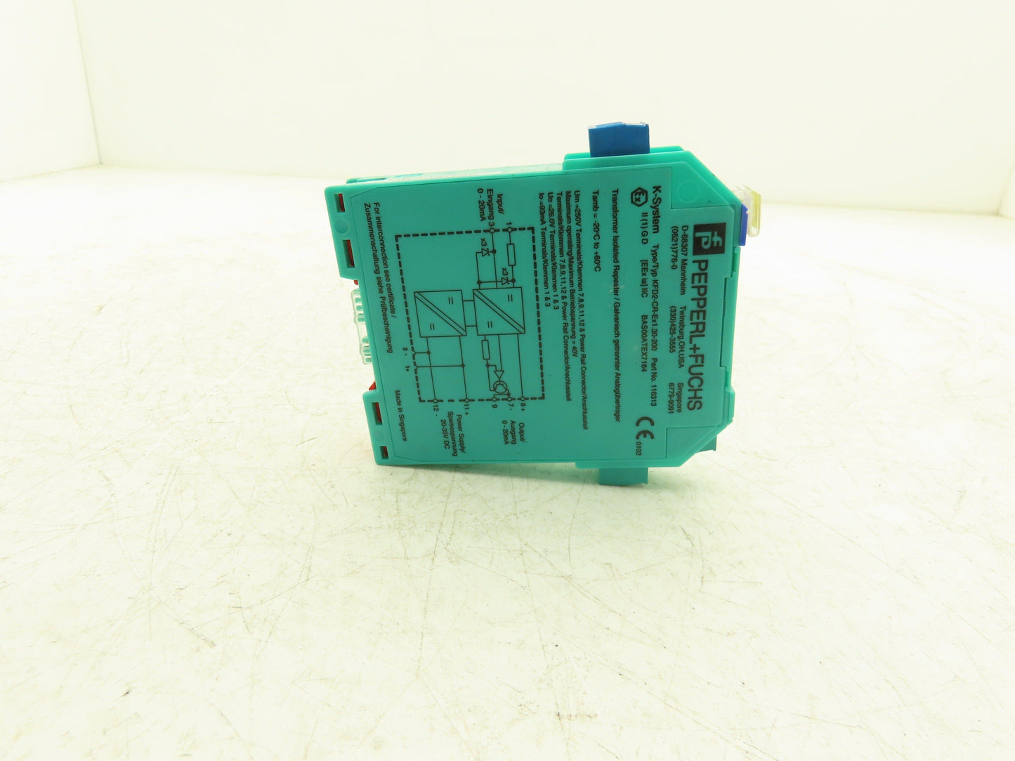 Pepperl+Fuchs KFD2-CR-EX1.30-200 Transformer Isolated Repeater 20-30VDC