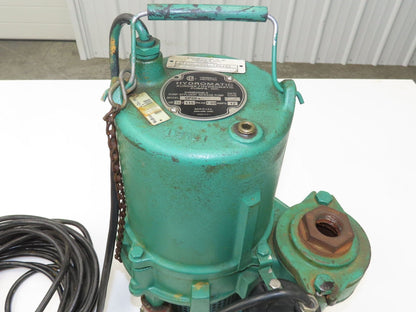 Hydromatic SP50A1 Submersible Sewage Pump 2"NPT Discharge 1/2Hp 115V 1PH